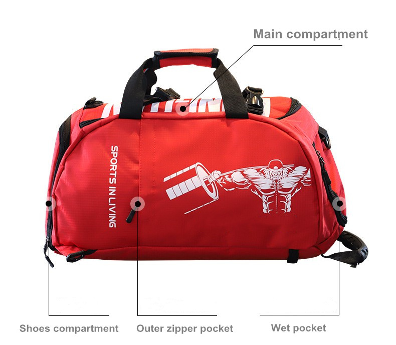 Water Resistant Sport Backpack